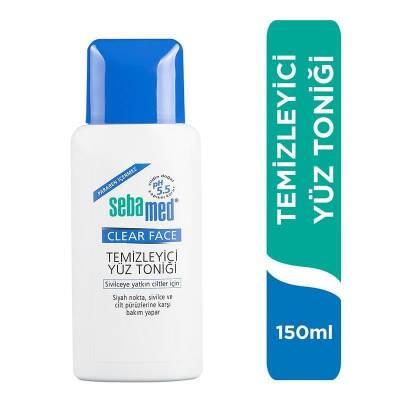 Sebamed Clear Face Facial Toner: Deep Pore Cleansing, Balances Skin Tone, Fights Acne with Salicylic Acid - Oil-Free, pH Balanced, 5.07 fl oz Sebamed Clear Face Toner: Acne, Oil Control - Salicylic Acid facial toner, acne treatment toner, sebamed toner, clear face toner, salicylic acid toner, oil free toner, pore cleansing toner, skin balancing toner, acne toner, oily skin toner, combination skin toner, cucumber extract, allantoin, glycerin, salicylic acid, deep pore cleansing, oil-free, pH balanced, dermat