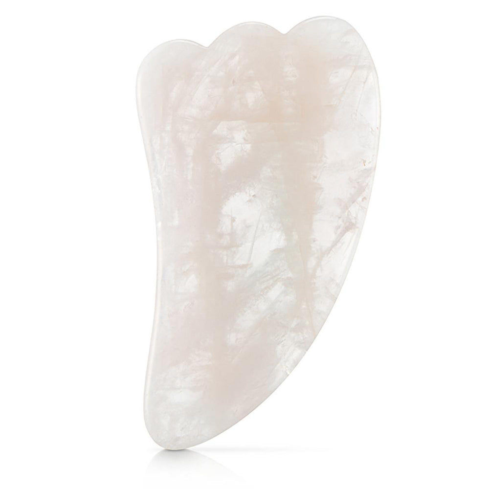 Eklips Rose Quartz Gua Sha Facial Massage Stone for Natural Skincare Routine - Skin Care