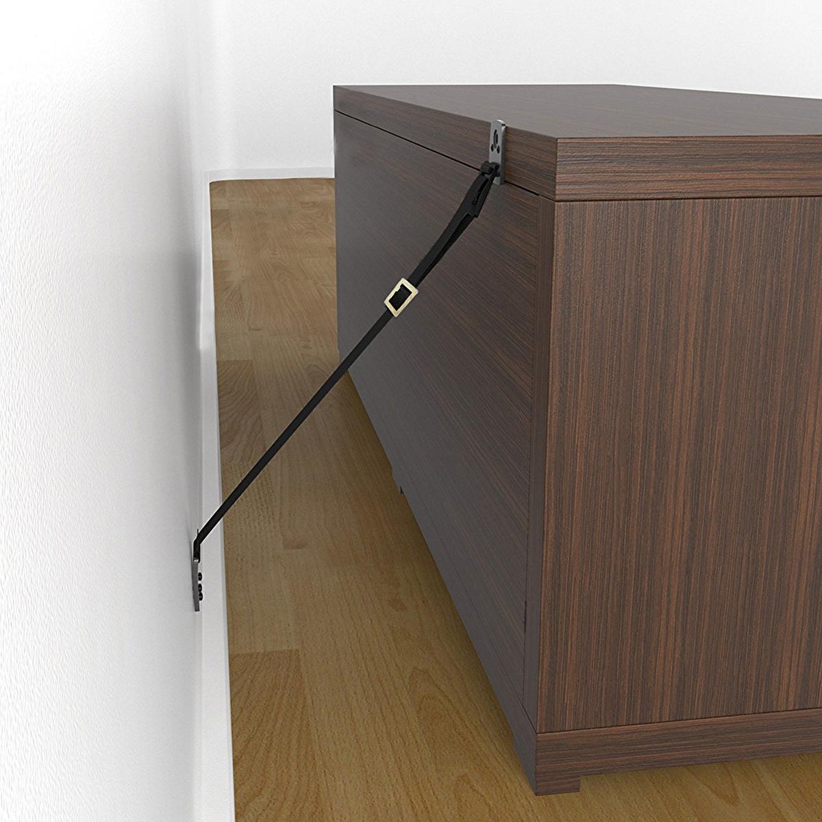 Miny Furniture Safety Anti-Tip Device - Earthquake Safety Device for TV and Furniture Securing Miny Furniture Safety Anti-Tip Device - Secure Your Home earthquake safety device, furniture anti-tip safety strap, child safety home, TV and furniture securing device, home safety equipment, furniture safety, anti-tip device, childproofing, home safety products, earthquake protection