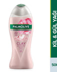 Palmolive Spa Therapy Clay & Rose Oil Body Wash: Rejuvenate & Detoxify | Natural, Gentle Cleanser (500ml / 16.9 oz) Palmolive Clay & Rose Body Wash: Spa Therapy at Home Palmolive body wash, clay body wash, rose oil body wash, natural body wash, rejuvenating body wash, spa therapy body wash, 500ml body wash, bath and shower gel, gentle skin cleanser, body wash, clay, rose oil, natural ingredients, spa therapy, rejuvenation, moisturizing, cleansing, skincare, bath products, shower gel, beauty, personal care, 