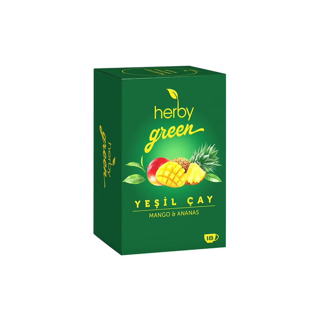 Herby Mango & Pineapple Green Tea 18 Bags