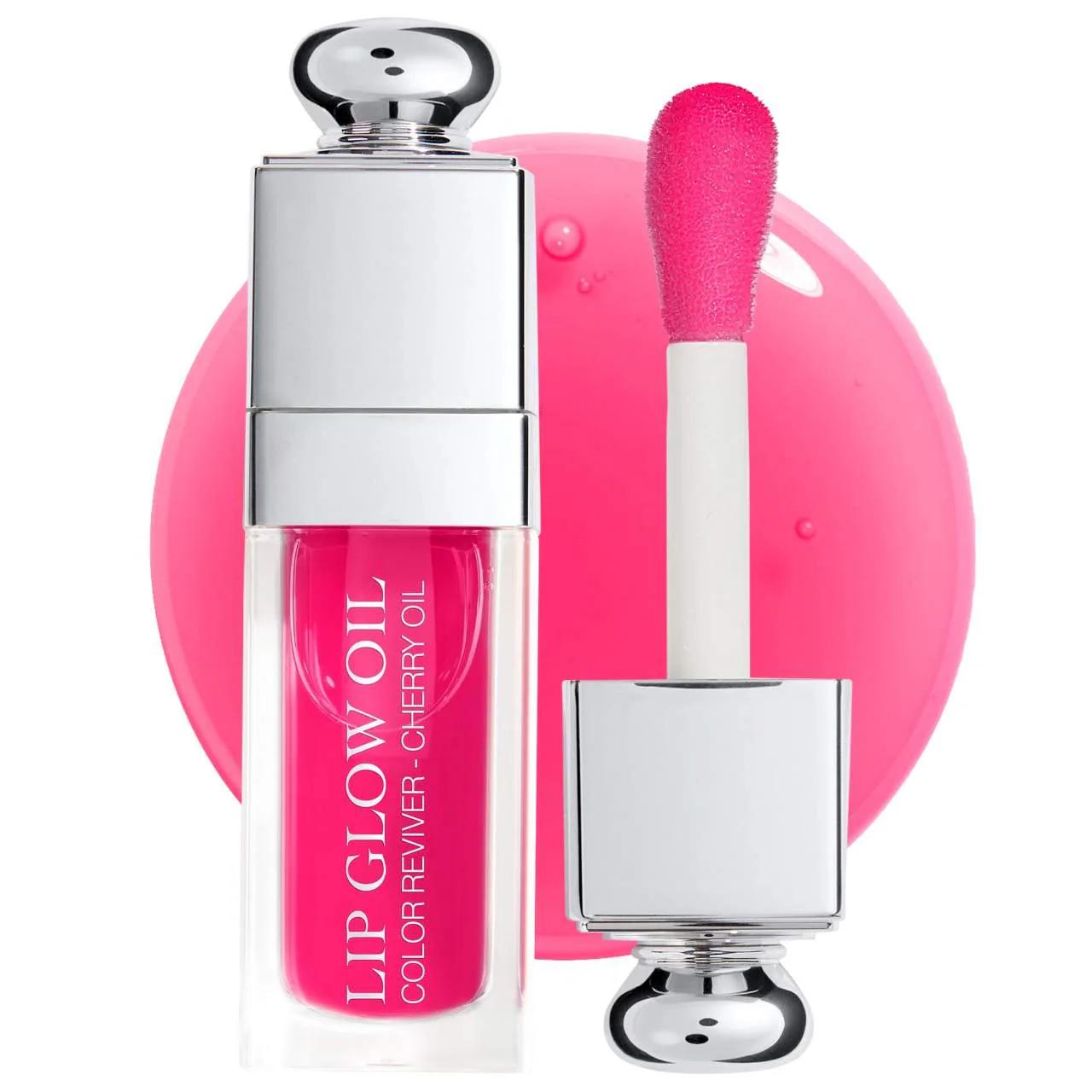 Lip Glow Oil: Hydrating &amp; Tinted Lip Oil with Cherry Oil for Natural Color Enhancement - Non-Sticky, Glossy Finish Lip Glow Oil: Hydrating Tinted Lip Oil | Natural Lip Color lip oil, moisturizing lip oil, cherry oil lip treatment, glossy lip oil, tinted lip oil, natural lip color enhancer, lip care oil, non-sticky lip gloss, lip balm oil, hydrating lip treatment, lip treatment, lip balm, lip gloss, cherry oil, color reviver technology, minty-vanilla scent, hydrating, moisturizing, non-sticky, glossy, tinted