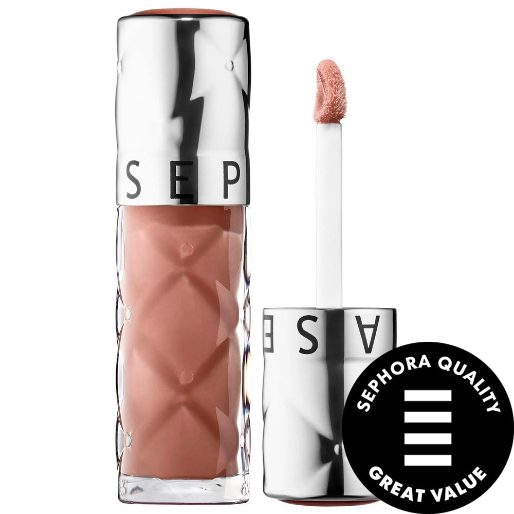 Outrageous Plump: Hydrating Lip Gloss for Fuller, High-Shine Lips | Sunflower, Ginger & Peppermint Oil Enriched Outrageous Plump: Hydrating Lip Gloss for Fuller, High-Shine Lips Plumping lip gloss, Hydrating lip gloss, High shine lip gloss, Sunflower oil lip gloss, Ginger lip plumper, Peppermint lip gloss, Fuller lips gloss, Moisturizing lip gloss, Lip gloss, Lip makeup, Lip plumper, Lip enhancer, High-shine, Hydrating, Moisturizing, Sunflower oil, Ginger, Peppermint, Fuller lips, Lip care, Lip beauty, Cosm