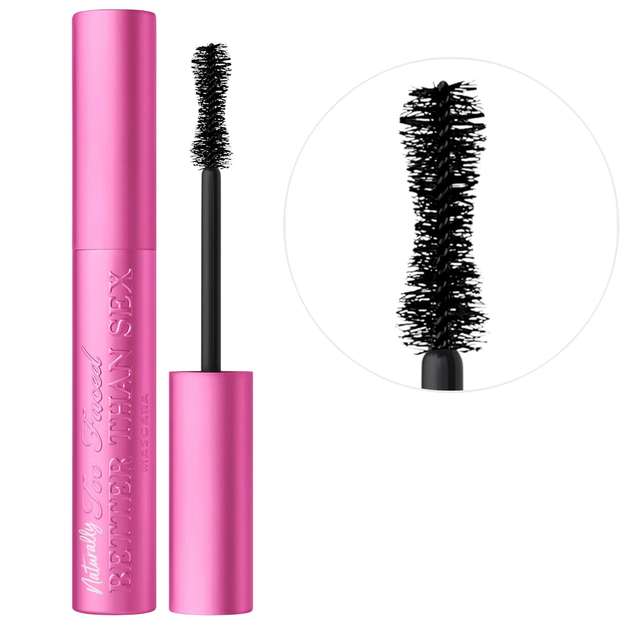 Naturally Better Than Sex Volumizing &amp; Lengthening Mascara - Natural, 98% Derived Formula for Sensitive Eyes Natural Volumizing Mascara for Sensitive Eyes | Naturally Better Than Sex Natural Mascara, Volumizing Mascara, Lengthening Mascara, Naturally Derived Cosmetics, Mascara for Sensitive Eyes, Eco-Friendly Cosmetics, Organic Mascara, Bamboo Fiber Mascara, Goji Berry Mascara, Ophthalmologist Tested, Contact Lens Friendly, Eye Makeup, Cosmetic Products, Makeup for Sensitive Eyes, Volumizing Eye Makeup, Len