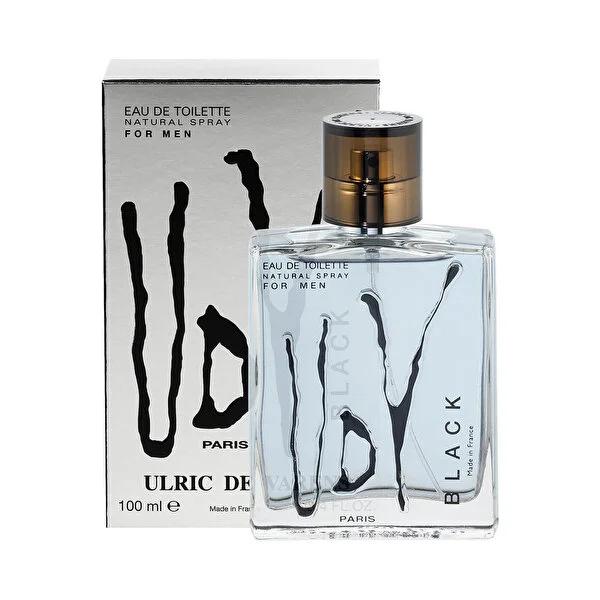 Ulric De Varens Black EDT Eau de Toilette for Men - 100ml, Sophisticated Masculine Fragrance with Fresh &amp; Herbal Notes Ulric De Varens Black EDT - Sophisticated Men&#39;s Fragrance Ulric De Varens Black EDT, Men&#39;s Eau de Toilette, 100 ml fragrance, Masculine perfume for daily wear, Sophisticated scent for men, Fragrance for men, Eau de Toilette, Ulric De Varens, Black EDT, Men&#39;s fragrance, Perfume for men, Daily wear perfume, Versatile fragrance, Fresh and herbal scent, Musk and tobacco notes, Green apple fragr
