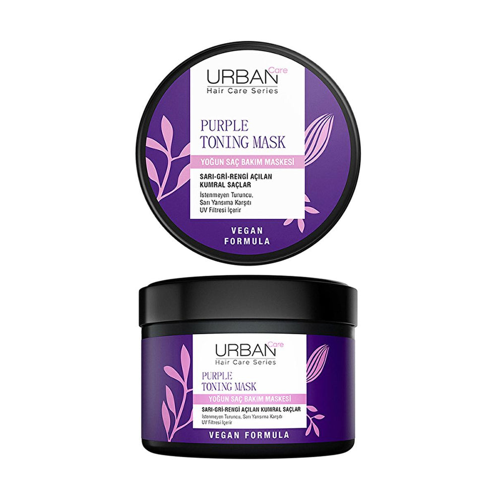 Urban Care Mor Turunculaşma Karşıtı Yoğun Saç Bakım Maskesi - Purple Toning Hair Mask for Blonde Hair, Vegan & - Hair Mask