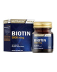Nutraxin Biotin 5000mcg 30 Tablets - image 9