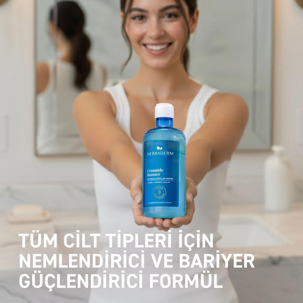 Herbaderm Ceramide Booster Micellar Cleansing Water 500 ml