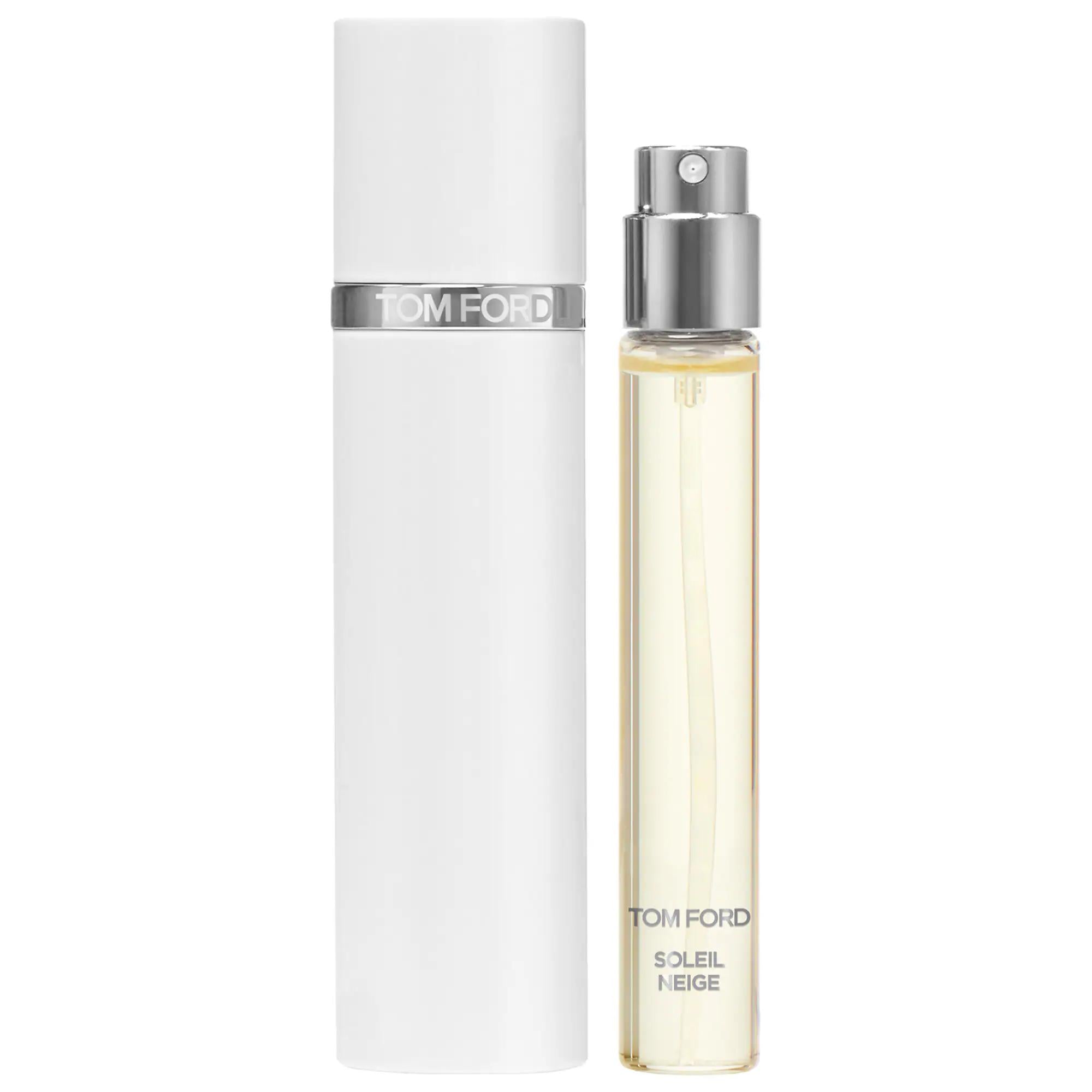 Tom Ford Soleil Neige: Fresh Floral Eau De Parfum Travel Spray | Bergamot Jasmine Luxury Fragrance - Alpine Winter Perfume Tom Ford Soleil Neige: Travel Perfume - Fresh Floral Scent Soleil Neige, Tom Ford perfume, travel size fragrance, fresh floral perfume, bergamot jasmine perfume, luxury fragrance spray, eau de parfum, alpine fragrance, winter perfume, floral citrus perfume, fragrance, perfume, women's fragrance, travel perfume, floral scent, citrus scent, bergamot, jasmine, lemon, luxury, alpine, winter