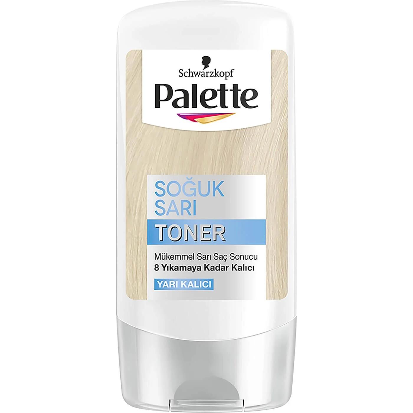 Palette Cold Yellow Hair Toner 150ml - Achieve Desired Hair Shade