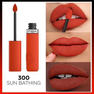 loreal paris infaillible matte lipstick 300 sun bathing, loreal paris liquid matte lipstick tube, matte resistance lipstick swatch on lips Loreal Paris Infaillible Matte Resistance Liquid Lipstick - 300 Sun Bathing | 0.17 fl oz Loreal Paris Infaillible Liquid Matte Lipstick 300 loreal-paris, liquid-matte-lipstick, long-lasting-lipstick, makeup-essentials, makeup-women, beauty-products, matte-finish, sun-bathing, cosmetic, ai-generated