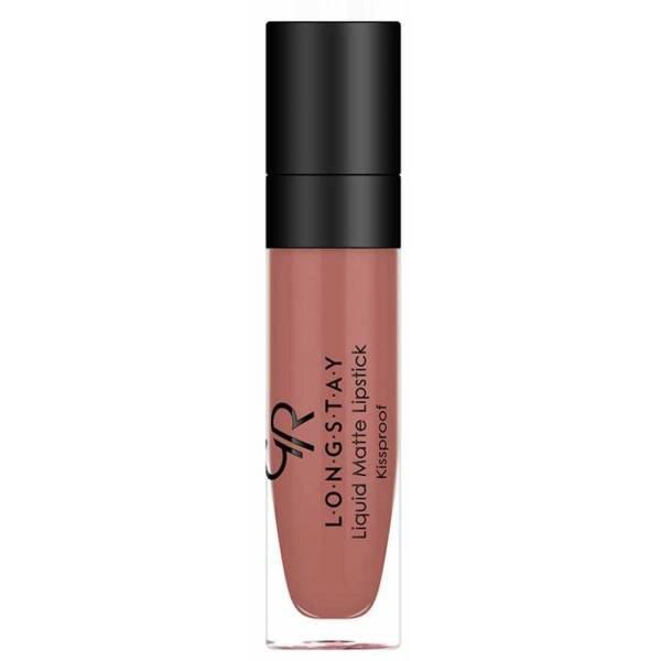 Golden Rose Liquid Matte Lipstick - Long-Lasting, Moisturizing Lip Color with Vitamin E & Avocado Oil - Lipstick