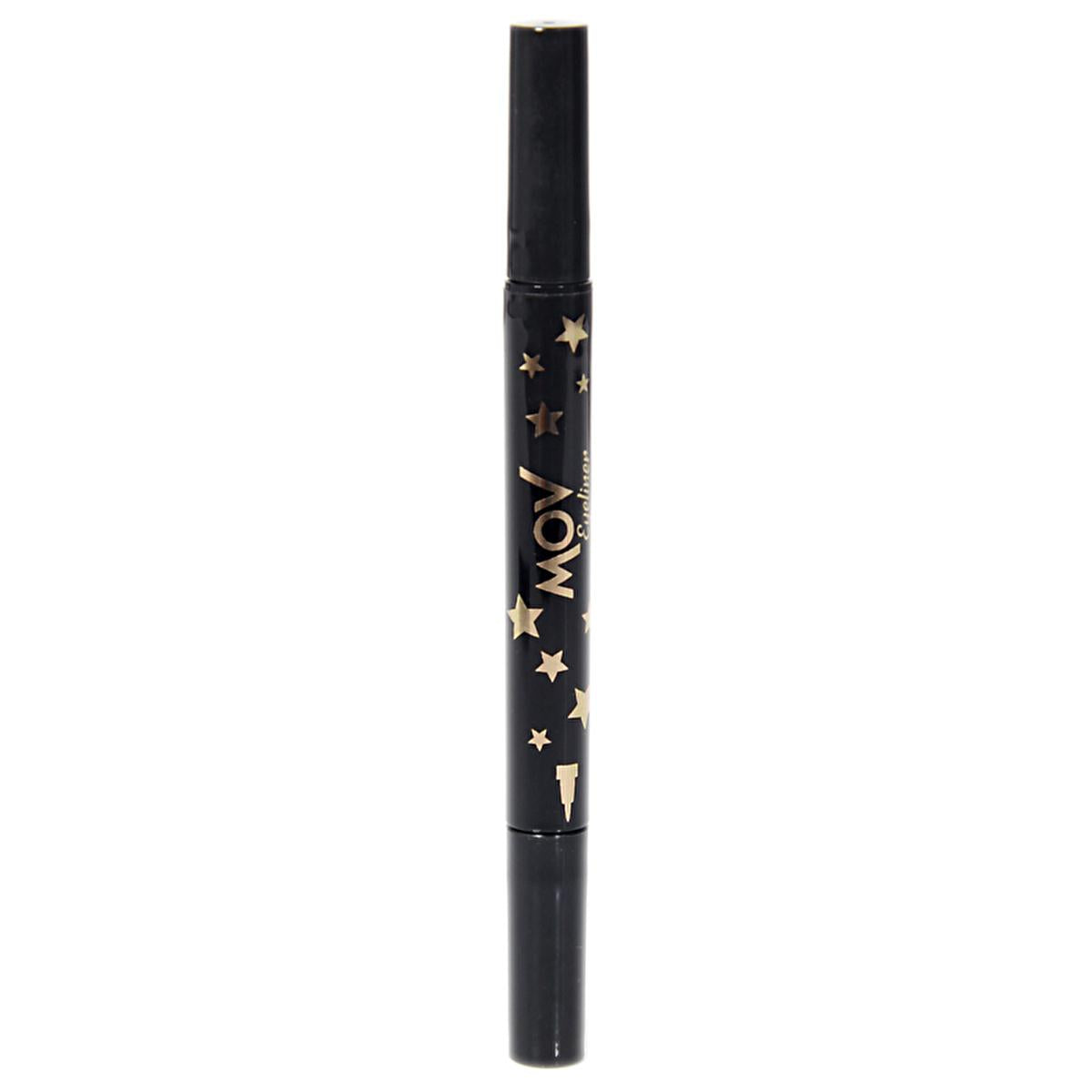 mov-damga-eyeliner-stars-angled, mov-damga-eyeliner-black-tip Mov Damga Eyeliner - Double-Ended Precision Tool for All Eye Shapes | Easy Application Mov Eyeliner for Precise Lines mov, eyeliner, double-ended, makeup, precision, beauty, eye-shaping, mov-eyeliner, ai-generated, cosmetic-tools