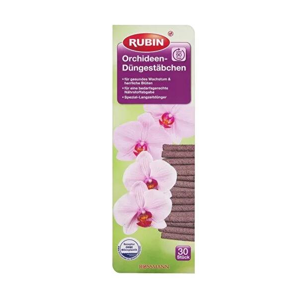 Rubin Plant Fertilizer Sticks for Orchids & Sensitive Plants - 30 Sticks, Balanced Nutrition, Slow Release Rubin Plant Fertilizer Sticks - 30 Count for Orchids & Sensitive Plants plant fertilizer sticks, orchid fertilizer, balanced plant nutrition, slow release fertilizer, micronutrient rich fertilizer, gardening for sensitive plants, Orchid care, Bromeliad fertilizer, Gloxinia nutrition, Usambara plant care, long-lasting plant fertilizer, easy plant nutrition, gardening essentials, plant health, fertilizer