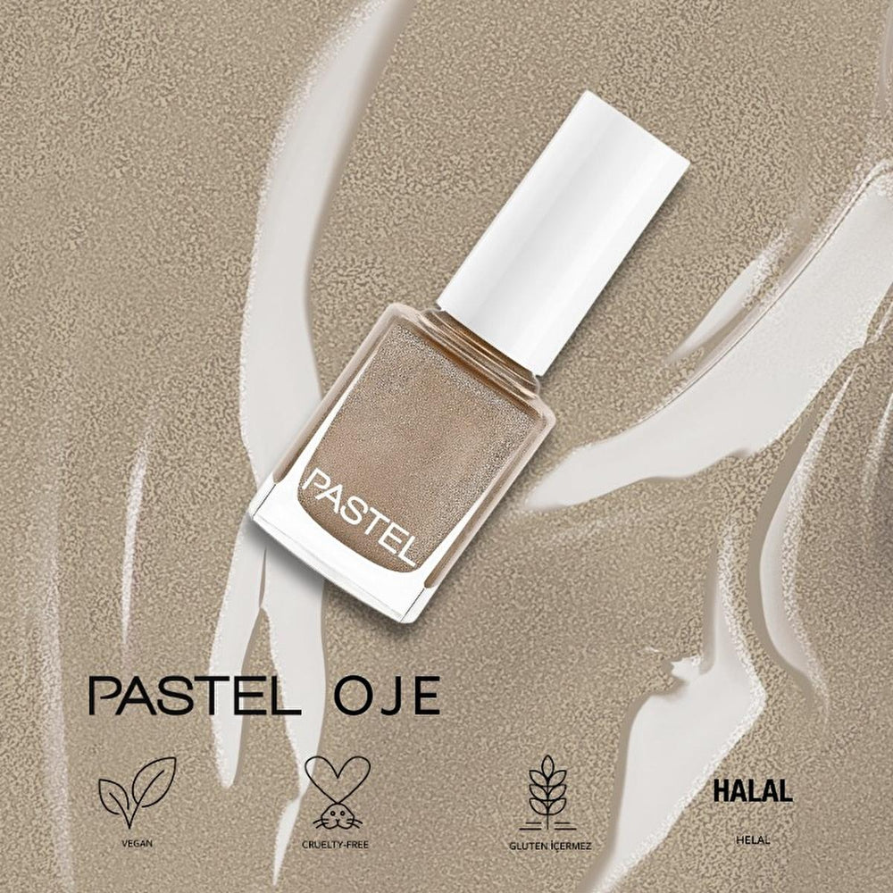 Pastel Vegan Nail Polish - Long-lasting, Cruelty Free, Easy Application - 13ml - view 5