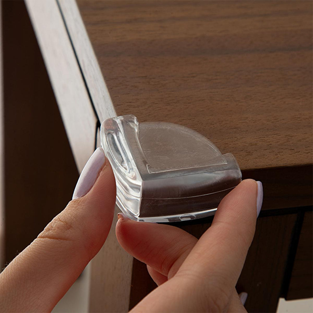Babyjem Corner Protector - Antrasit, Child Safety Corner Guard for Furniture, PVC Corner Protector for Baby Safety - image 11