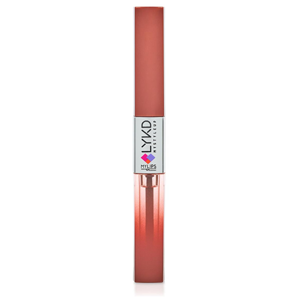 LYKD Double Sided Lipstick &amp; Gloss - Long Lasting, Non-Sticky, Vibrant Lip Color Duo LYKD Double Sided Lipstick &amp; Gloss - Long Lasting &amp; Non-Sticky double sided lipstick and gloss, long lasting lip color, non sticky lip gloss, vibrant lip shades, LYKD cosmetics, beauty essentials, lip care, cosmetics, makeup, lipstick, gloss, long lasting makeup, convenient beauty products