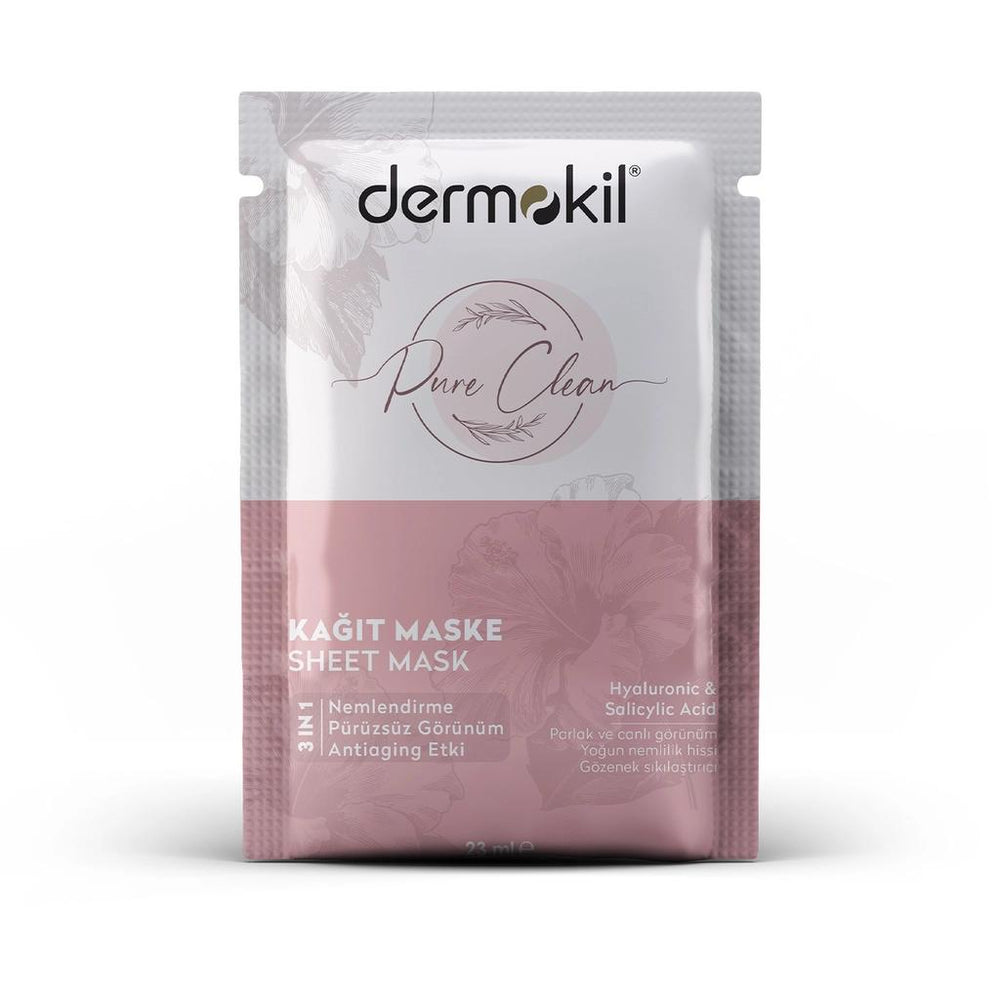 Dermokil Pure Clean 3in1 Sheet Mask for Deep Cleansing 23 ml