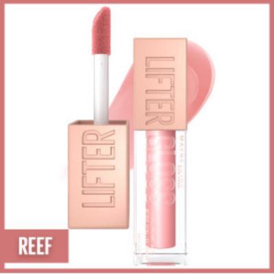 Maybelline New York Lifter Gloss - Hyaluronic Acid Lip Gloss for Moisturizing & Lifting Effect - Reef Color Maybelline Lifter Gloss - Hyaluronic Acid Lip Gloss Lip Gloss, Hyaluronic Acid Lip Care, Moisturizing Lip Gloss, Non-sticky Lip Gloss, Lifting Lip Gloss, Maybelline New York Lifter Gloss, Reef Color, Cosmetic, Makeup, Lip Care, Beauty Products, Moisturizing, Hydrating Lip Gloss, Easy Application, Vibrant Lip Color