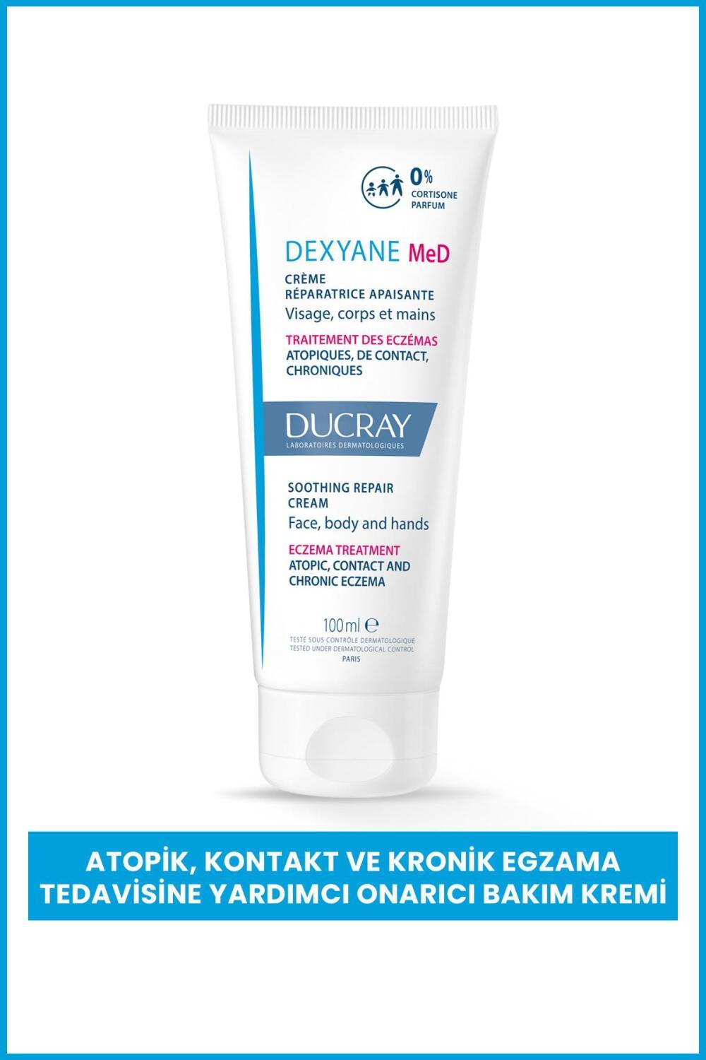 ducray dexyane med eczema relief cream 100ml, ducray dexyane med packaging front view, ducray dexyane med cream texture Ducray Dexyane Med - Eczema Relief Cream | 3.4 Fl Oz Ducray Dexyane Med - Eczema Relief Cream | 3.4 Fl Oz ducray, eczema-relief, sensitive-skin, skin-care, dry-skin, repairs-skin-barrier, moisturizer, eczema-treatment, ai-generated, atopic-dermatitis