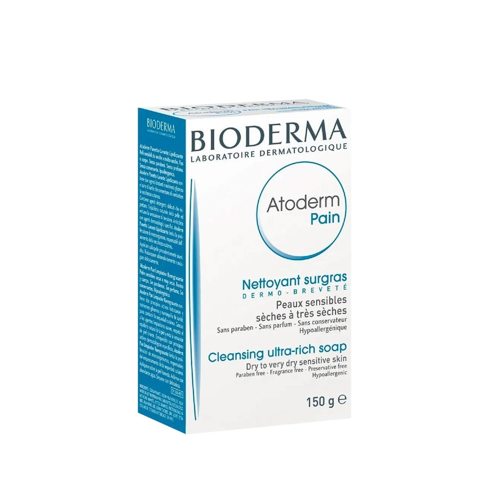 Bioderma Atoderm Intensive Bar Cleansing Bar for Dry & Sensitive Skin - 150g Bioderma Atoderm Intensive Bar for Dry Skin Cleansing Bar, Moisturizing Skincare, Dry Skin Care, Sensitive Skin Products, Bioderma Atoderm, Skincare for Dry Skin, Gentle Cleansing, Moisturizing Bar, Sensitive Skin Solutions, Skincare Essentials