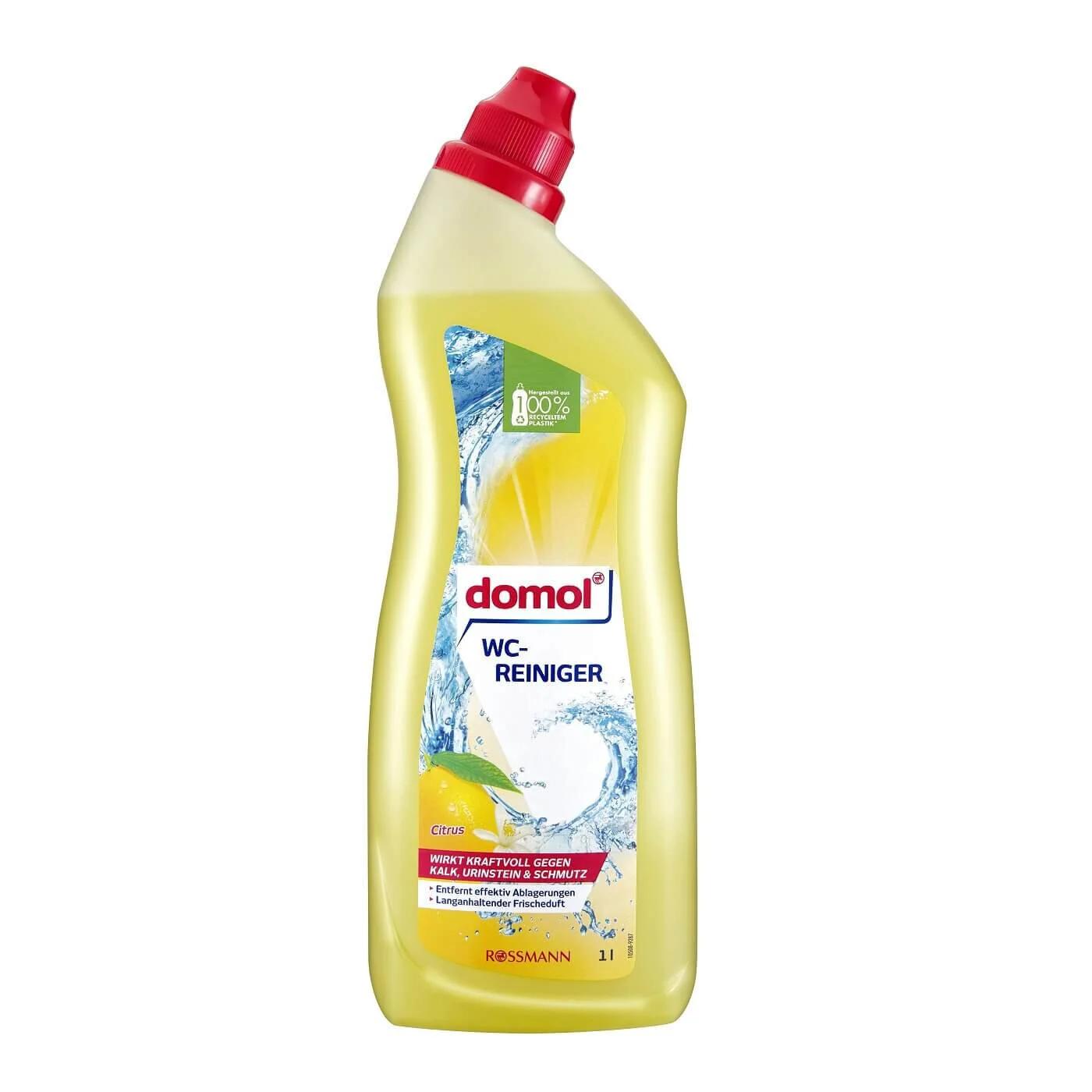 Domol Citrus Toilet Cleaning Gel Fresh Scent 1000 ml