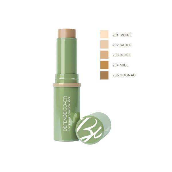 bionike defence cover stik foundation spf30 no:203 beige 10ml, bioNike foundation stick on model skin BioNike Defence Cover Stik Fondöten SPF30 - No:203 Beige | 10ml BioNike Stick Foundation SPF30 - Beige bionike, foundation, sp30, makeup, skin-tone, face-cover, camouflage, water-resistant, ai-generated, beige