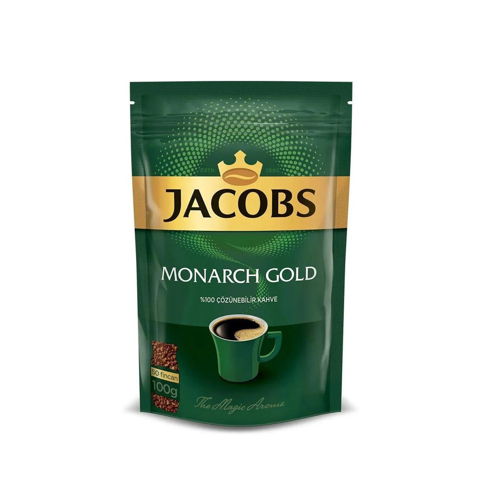 Jacobs Monarch Gold Instant Coffee Rich & Smooth Aroma 100g