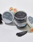 SalTherapy Natural Body Scrub with Charcoal & Salt for Gentle Exfoliation - 300g - Exfoliator