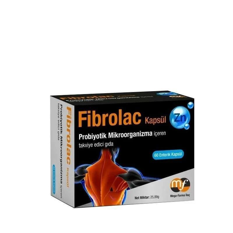 Fibrolac Enterik Kapsül - 60 Count Gastrointestinal Health Supplement by Fibrolac - Vitamin & Supplement