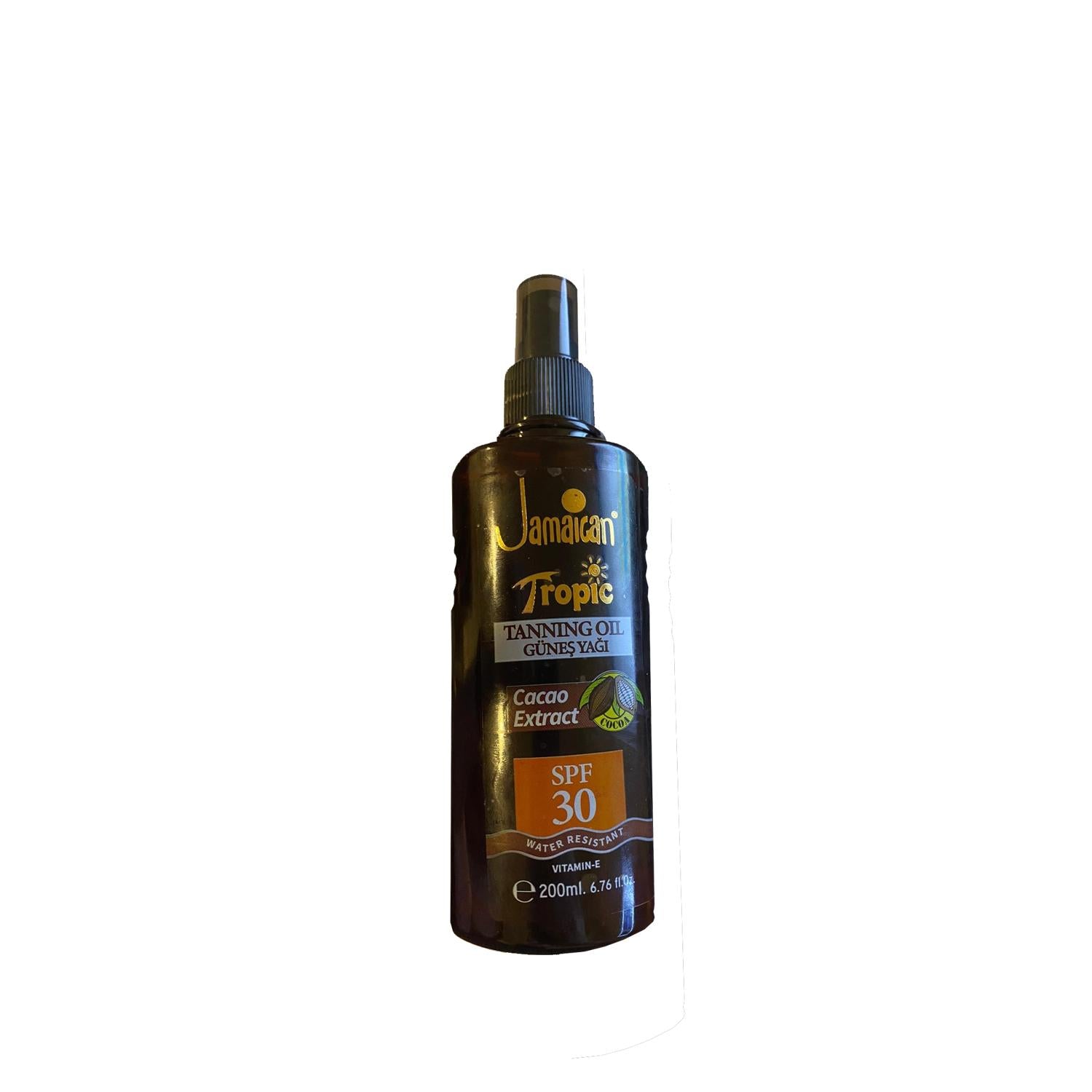 Jamaican Tropic Sunscreen Lotion SPF30 with Cocoa - Moisturizing Sun Protection 6.76 fl oz Jamaican Tropic SPF30 Sunscreen Lotion - 6.76 fl oz sunscreen lotion SPF30, moisturizing sun protection, cocoa sunscreen, Jamaican Tropic sunscreen, SPF30 sun care, sun protection, moisturizing sunscreen, travel sunscreen, beach sunscreen, outdoor protection, skin care, sun care, Jamaican Tropic, cocoa moisturizer