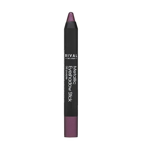 Rival de Loop Far Stick Metalik No.06 - Intense, Long-Lasting Eye Makeup with Creamy Formula & Metallic Finish Rival de Loop Far Stick Metalik No.06 - Long-Lasting Eye Makeup eye makeup, long-lasting eye makeup, intense eye color, kremsi eye makeup, metallic eye shadow, cosmetic, makeup, eyeshadow, beauty products, long-lasting cosmetics, vibrant eye color, creamy eye makeup, metallic finish