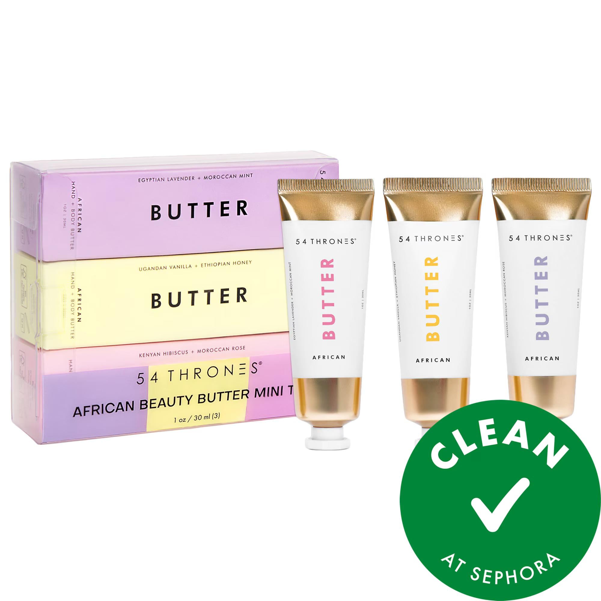 African Beauty Butter Hand and Body Butter Gift Set - Natural Skincare Products for Dry Skin with Shea Butter African Beauty Butter Gift Set for Dry Skin - Natural Skincare African Beauty Butter, Hand and Body Butter Gift Set, Natural Skincare Products, Shea Butter for Dry Skin, CLEAN at Sephora, Gift Sets, Skincare for Dry Skin, Organic Skincare, Travel Skincare, Hydrating Skincare, Moisturizing Skincare, Natural Ingredients, Skincare Gift Ideas