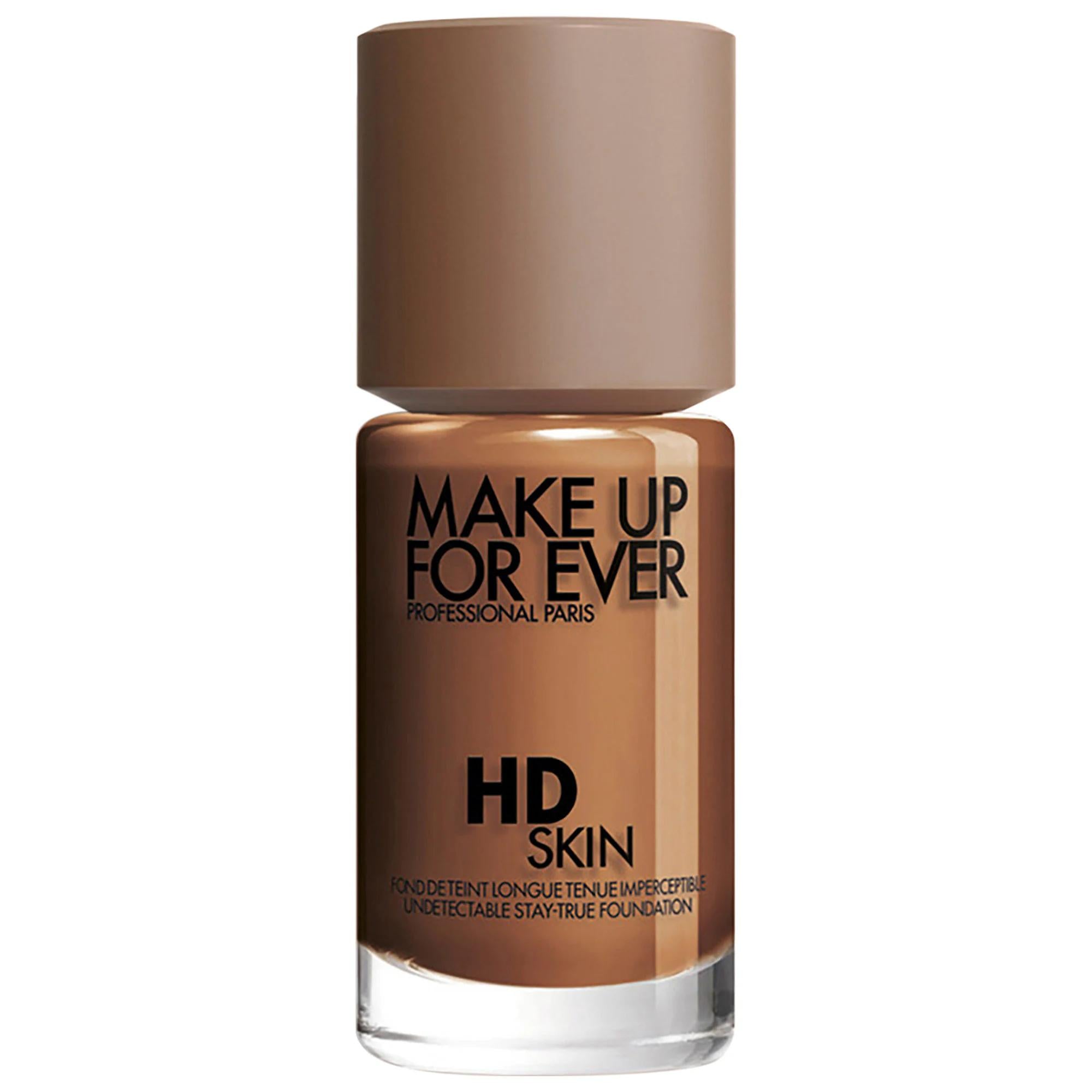 Make Up For Ever HD Skin: Waterproof Natural Matte Foundation | 24H Long Lasting, Medium Coverage, Non-Comedogenic & Recyclable Make Up For Ever HD Skin: Waterproof Natural Matte Foundation waterproof foundation, natural matte foundation, long lasting foundation, medium coverage foundation, non-comedogenic foundation, foundation for oily skin, recyclable foundation, HD skin foundation, liquid foundation, makeup, face makeup, sustainable makeup, vegan foundation, 24-hour wear foundation, flawless skin, skin-