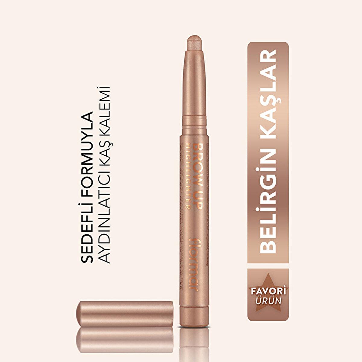 Flormar Brow Up Champagne Eyebrow Highlighter Pencil - Lift &amp; Illuminate, Long-Lasting Shimmer, Soft Texture Flormar Brow Up: Eyebrow Highlighter Pencil - Lift &amp; Illuminate eyebrow highlighter pencil, brow lift highlighter, shimmer brow pencil, kaş altı aydınlatma kalemi, brow bone highlighter, illuminating brow pencil, long lasting brow highlighter, soft texture brow highlighter, Flormar brow up highlighter, eyebrow highlighter, brow highlighter, shimmer pencil, illuminating pencil, makeup, cosmetics, brow