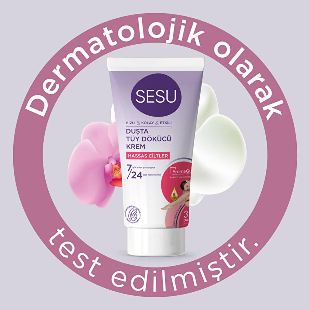 Sesu Hair Removal Cream for Sensitive Skin - Gentle, Effective, and Convenient - 5.07 fl oz - view 2