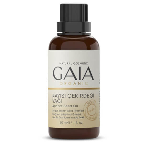 Gaia Organic Apricot Kernel Oil for Face &amp; Skin 30 ml