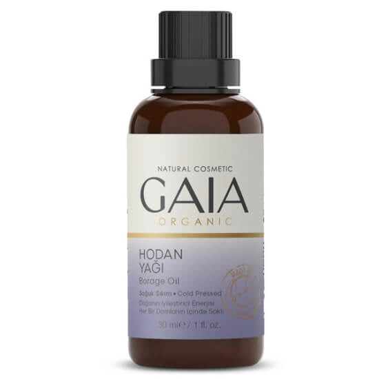 Gaia Organic Cold Pressed Borage Oil for Skin 30ml