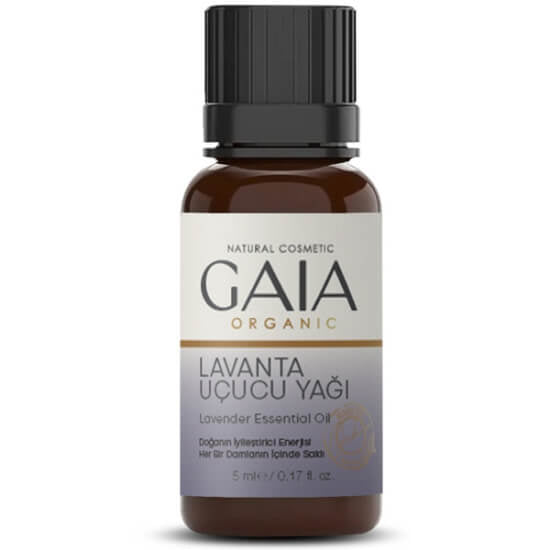 Gaia Organic Lavender Essential Oil for Soothing Aromatherapy 5ml