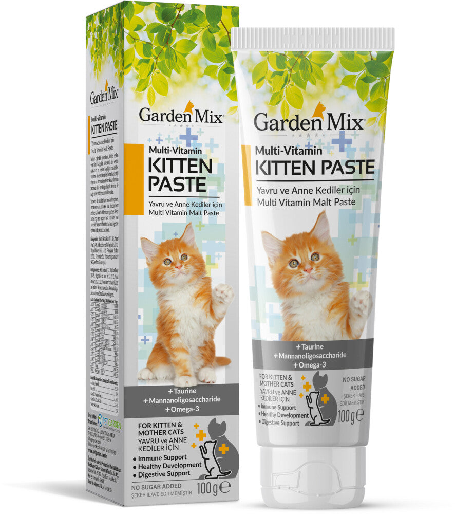 Garden Mix Kitten Multivitamin Paste for Growth Support 100g