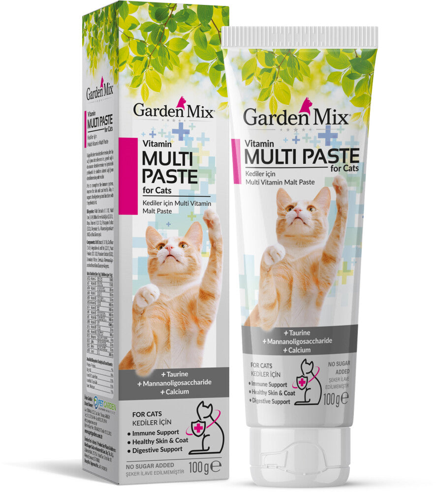 Garden Mix Cat Multivitamin Paste for Immune Support 100g