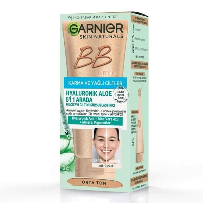 Garnier BB Cream Miracle Skin Perfector for Oily Skin Medium 40ml