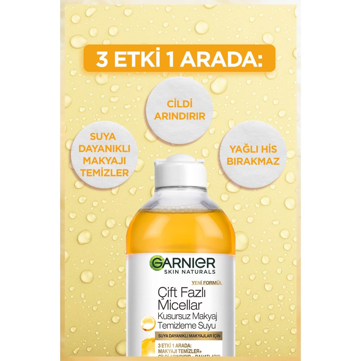 Garnier Bi-Phase Micellar Cleansing Water for Makeup 400ml