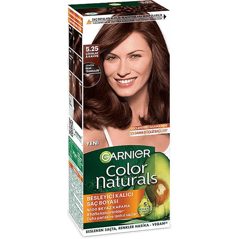 Garnier Color Naturals 5.25 Warm Brown Nourishing Hair Color