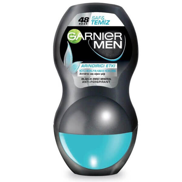 Garnier Men Pure & Clean Deodorant Roll-On for Freshness 50 ml
