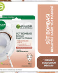 Garnier Nourishing Milk Sheet Mask for Dry Skin 1 Sheet