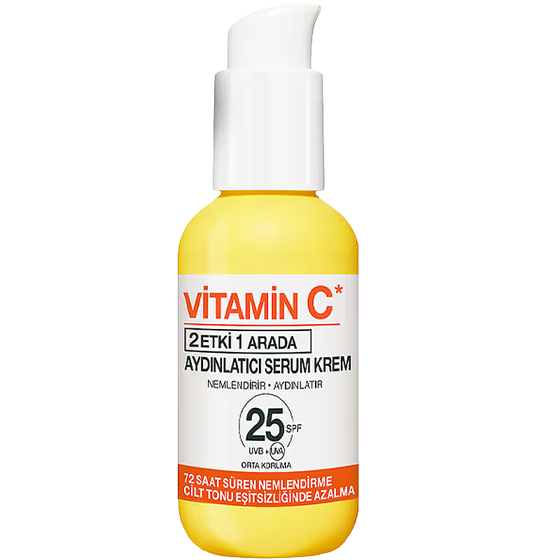 Garnier Vitamin C 2-in-1 Brightening Serum Cream SPF 25 50ml