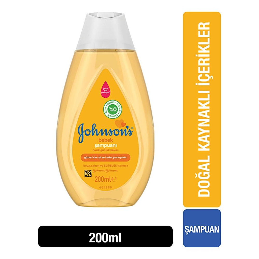 Johnson's Baby Shampoo Gentle Cleansing Formula 200 ml