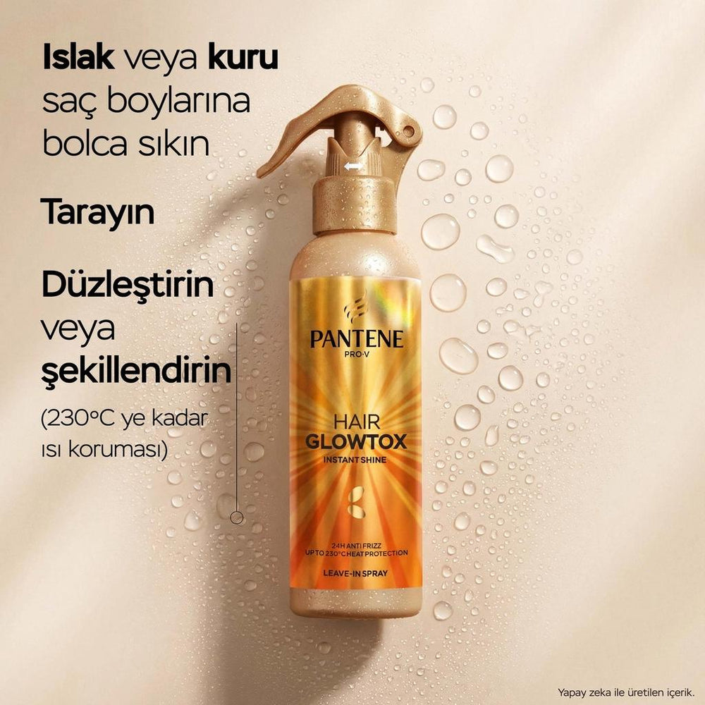 Pantene Pro-V Glowtox Leave-In Hair Spray for Shine 200 ml