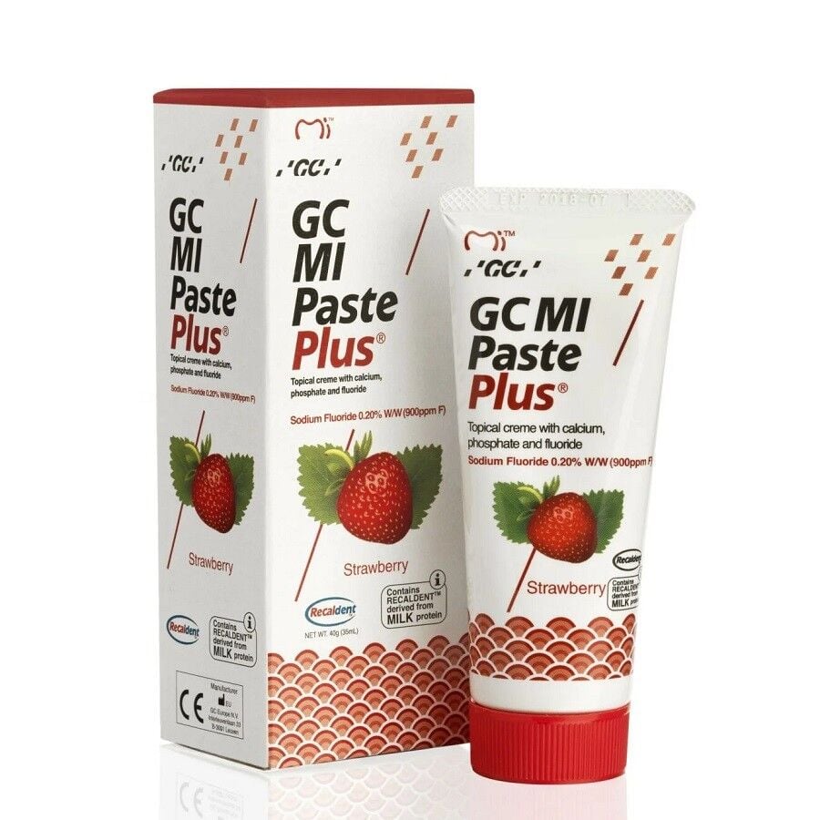 GC MI Paste Plus Strawberry Remineralizing Tooth Cream 40g